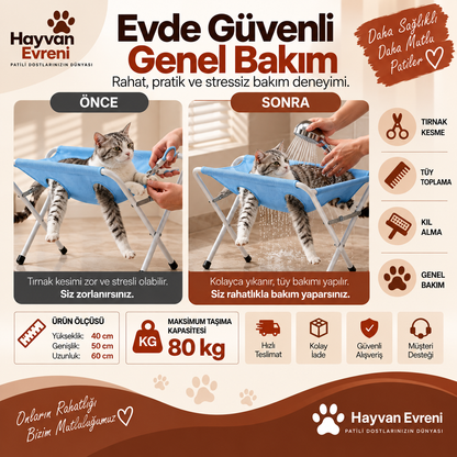 Hayvan Evreni Evcil Hayvan Bakım Sehpası